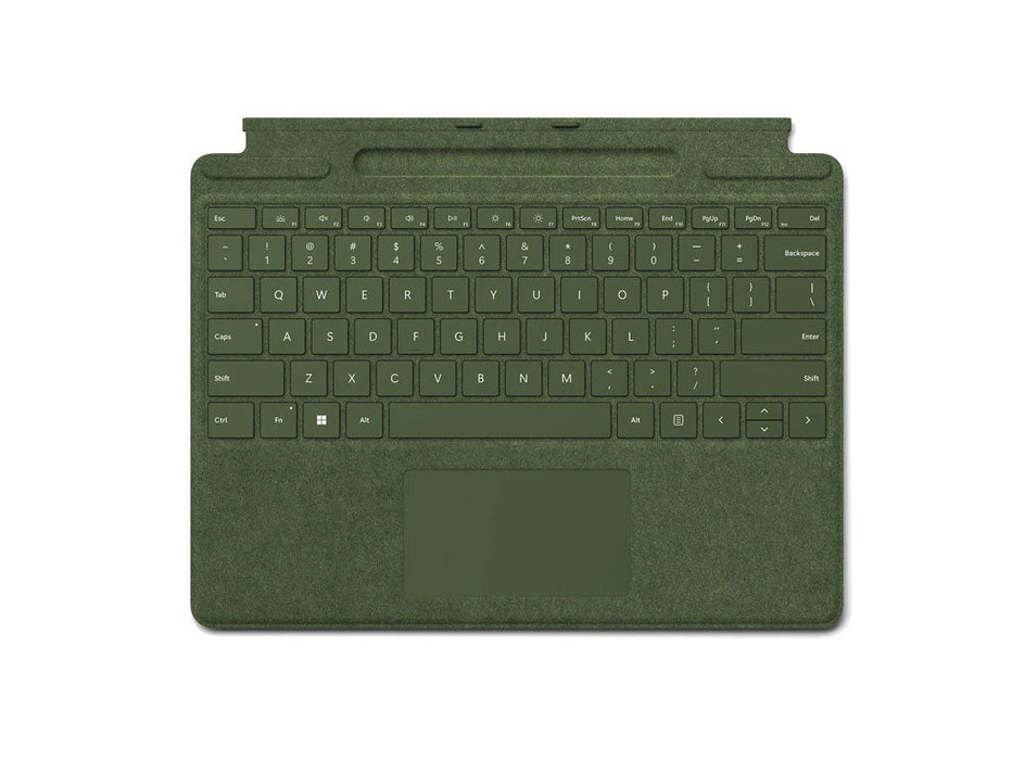 Microsoft Surface Signature Keyboard, Surface Pro 9, Surface Pro 8, or Surface Pro X, Forest green Color, English - Arabic | 8XA-00134