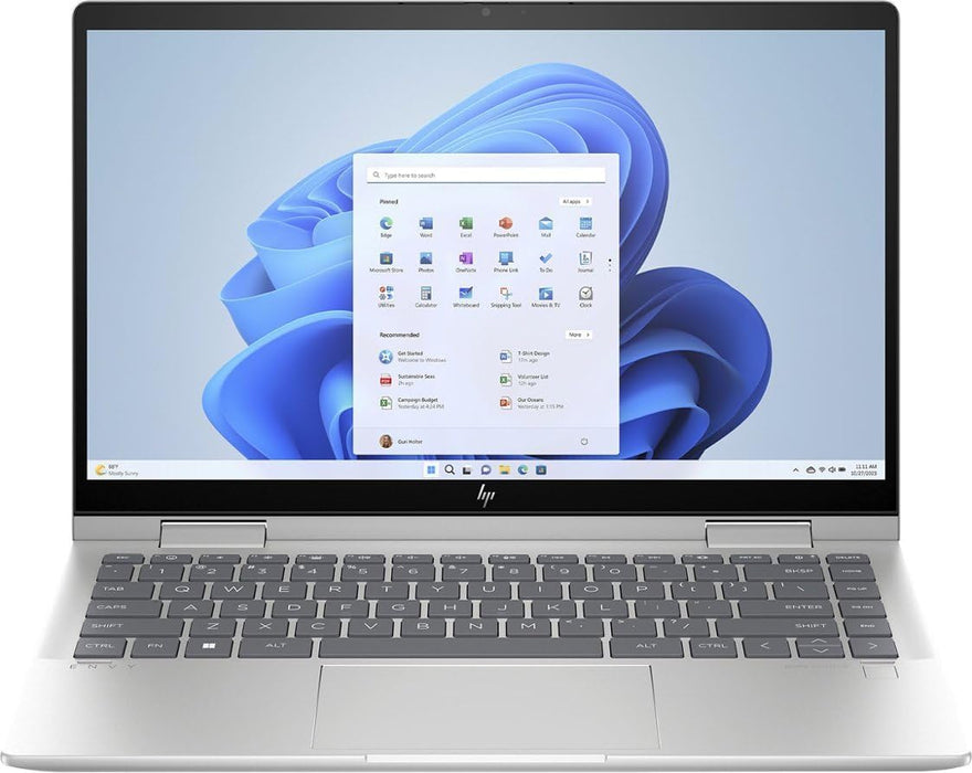HP Envy x360 14 inch 2-in-1 Laptop 14-es1013dx - Intel Core 5, 8GB, 512GB SSD, 14 Inch Touchscreen, Windows 11 Home, Natural Silver | 9R8R2UA