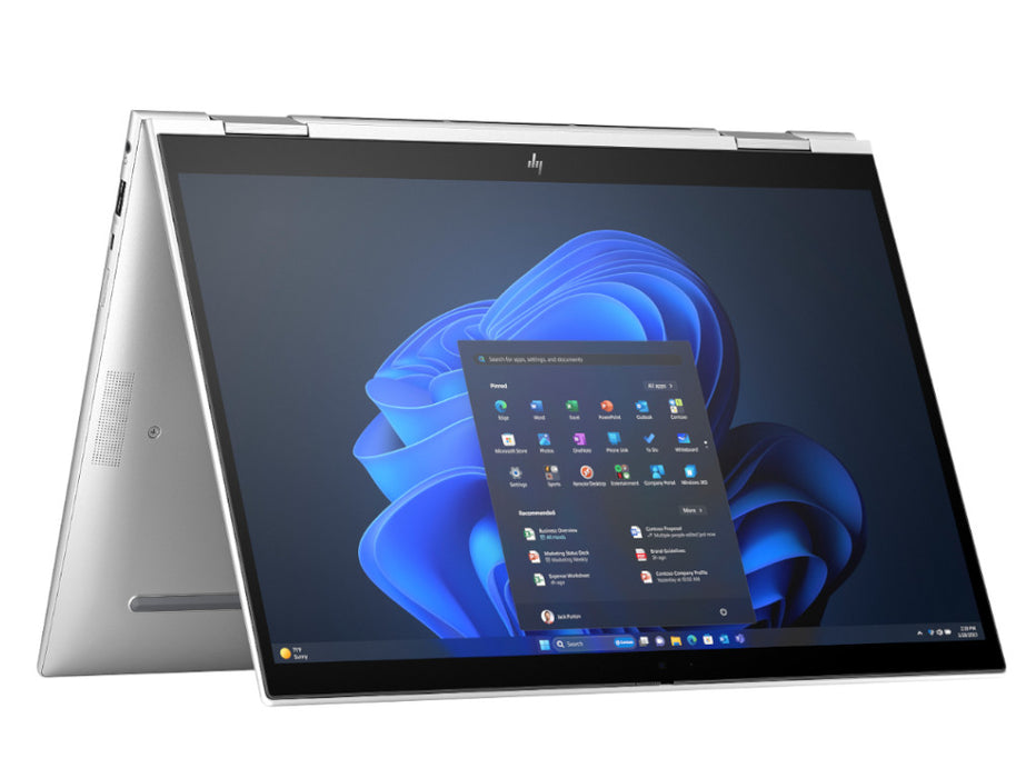 HP EliteBook x360 830 G11 Convertible 2 in 1 Business Laptop, Intel Ultra 7-155U vPro, 16GB, 512GB, 13.3 Inch FHD+, Windows 11 Pro, Silver Color | A6SU3UT