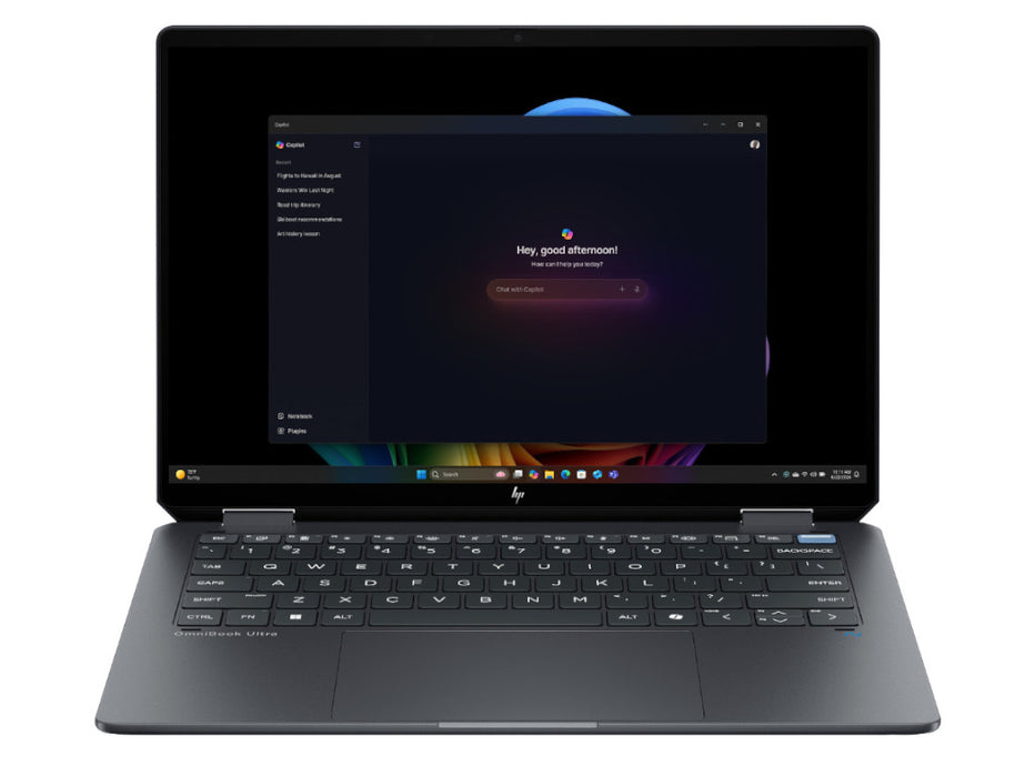 HP OmniBook Ultra Flip 14-FH0013DX 2-in-1, Copilot+ PC, Ultra 7-256V, 16GB, 1TB SSD, 14 Inch 3K OLED Touchscreen, Windows 11, Eclipse Gray | A9SR3UA