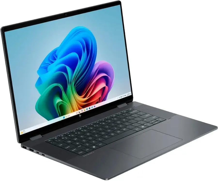 HP - OmniBook X Flip 16-as0023dx 2-in-1 - Copilot Laptop - Intel Core Ultra 7 256V, 16GB, 1TB SSD, 16 Inch 2K Touchscreen, Win 11, Eclipse Gray | B5UH1UA