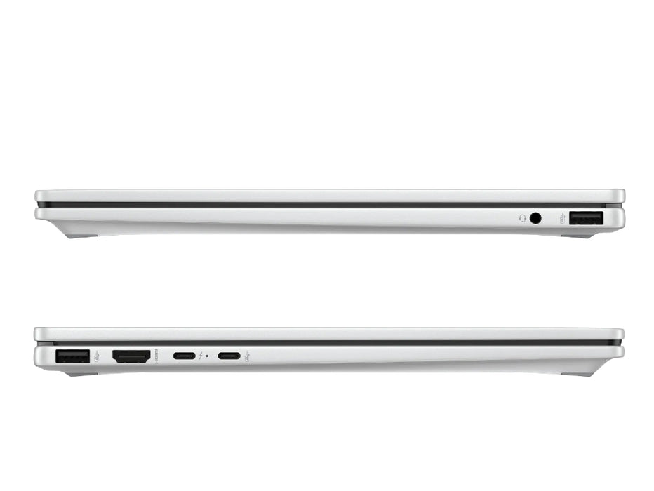 HP OmniBook X Flip 14-FM0047NR 2-in-1 Next Gen AI Laptop, Core Ultra 7-256V, 14 Inch 2K Touchscreen, Windows 11, Glacier Silver | B88A6UA