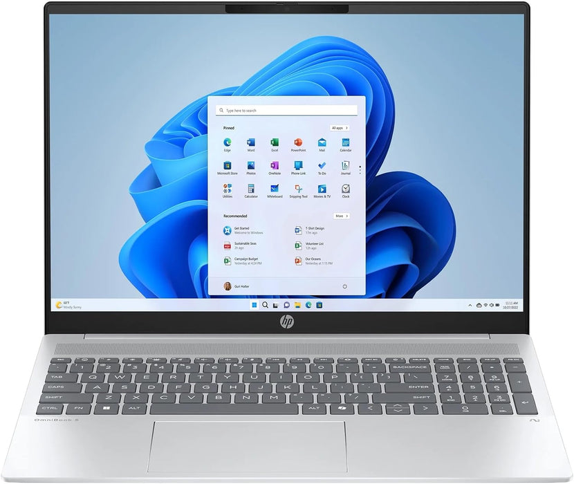 HP OmniBook 5 16-af1095cl Touchscreen Laptop, Intel Ultra 9 285H, 32GB, 1TB SSD, 16 Inch 2K Touch, Windows 11, Silver| BA3S1UA