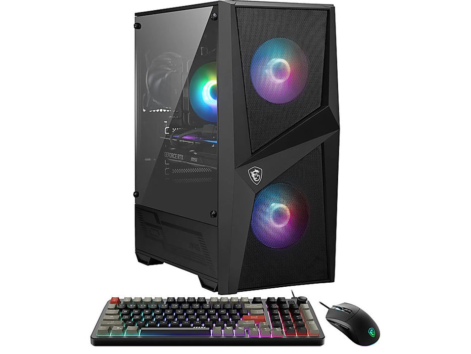 MSI Codex R2 AI Gaming Desktop, Intel Ultra 7-265F,RTX 5070 12GB, Windows 11 Home, Black | C2NVP7-682US