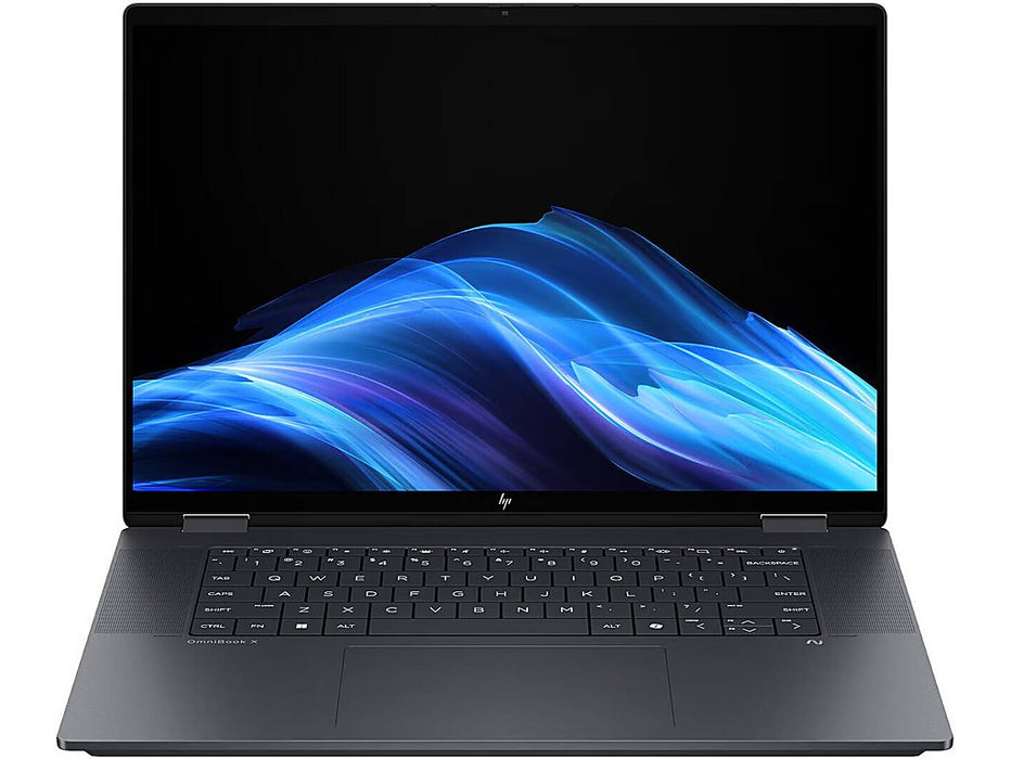 HP OmniBook X Flip 16-CB0023DX 2-in-1 Copilot Laptop, Core Ultra 7-355H, 16 Inch 2K OLED Touch, Windows 11, Eclipse Gray | D31MKUA
