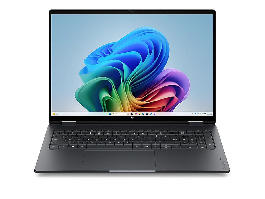 HP OmniBook X Flip 16-CB0043DX 2-in-1 Copilot Laptop, Ultra 9-386H, 16 Inch 3K OLED Touch, Windows 11, Eclipse Gray | D31MLUA