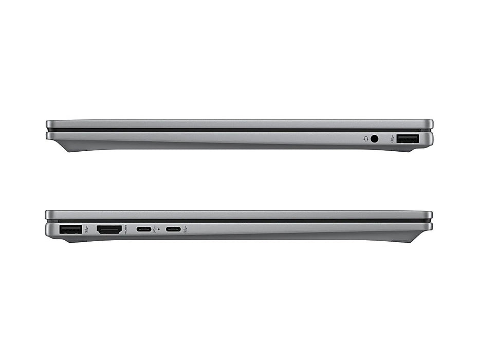 Hp Omnibook X Flip 14-KB0023DX 2-in-1 Copilot+ PC, Ultra 7-355U, 14 Inch 2K OLED Touchscreen, Windows 11, Meteor Silver | D3KN6UA