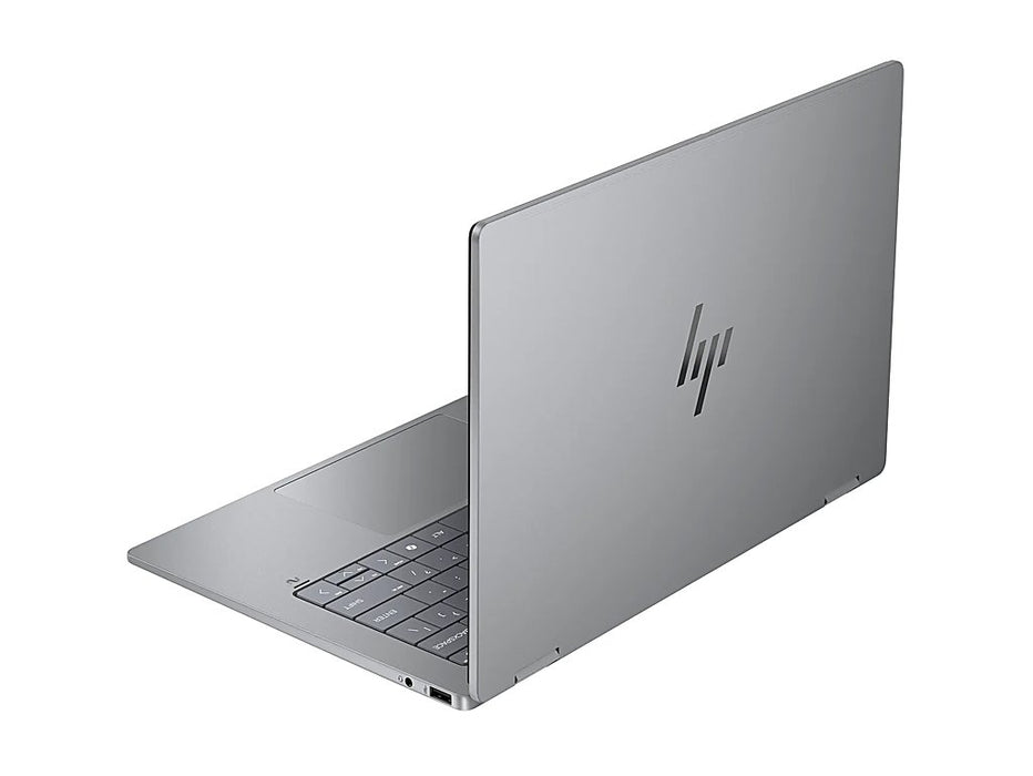Hp Omnibook X Flip 14-KB0023DX 2-in-1 Copilot+ PC, Ultra 7-355U, 14 Inch 2K OLED Touchscreen, Windows 11, Meteor Silver | D3KN6UA
