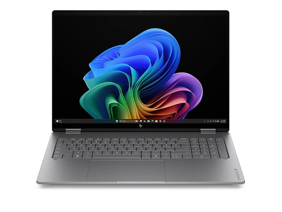 HP OmniBook X 16-BG0033DX Copilot+ PC, Ultra 9-386H, RTX 5050 8GB, 16 Inch 2K OLED 120Hz Touchscreen, Windows 11, Meteor Silver | D3QX5UA