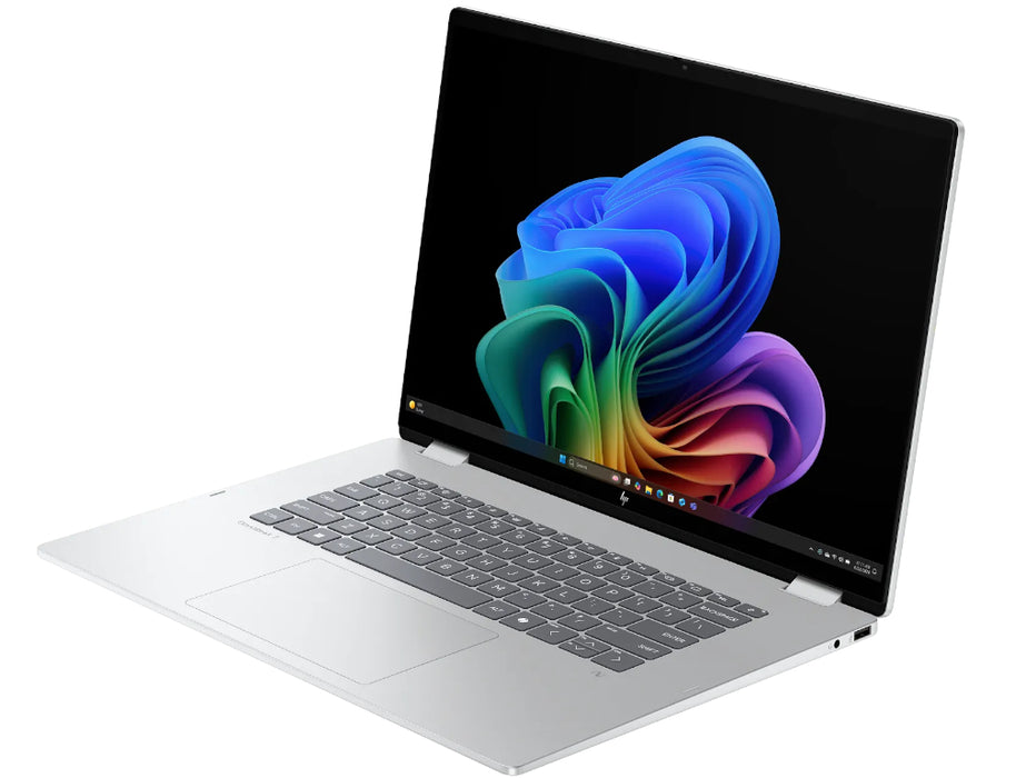 HP OmniBook 7 Flip 16 16-AU0055CL 2-in-1 Copilot+ PC Laptop, Ultra 5-226V, Intel Arc 130V, 16 Inch FHD Touchscreen, Windows 11, Silver | D5LM0UA