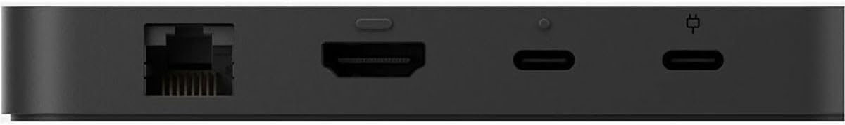 Microsoft Surface USB4 Dock Includes 2 USB-C, USB-A, HDMI 2.1, and Ethernet ports, USB-C power, Up to 65W of power, Black | EP2-20003