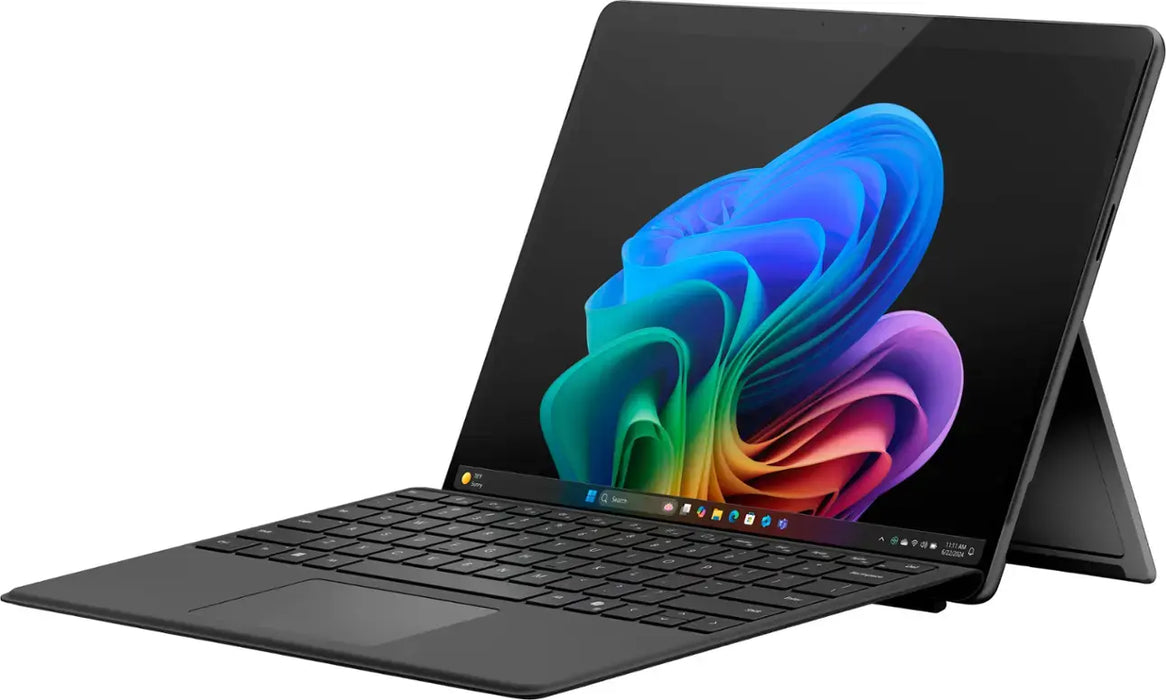 Microsoft Surface Pro 11th Edition Copilot+ PC Edition, Snapdragon X Plus CPU, 16GB, 512GB, 13 Inch Touchscreen, Windows 11, Graphite bundled with Keyboard | EP2-23860