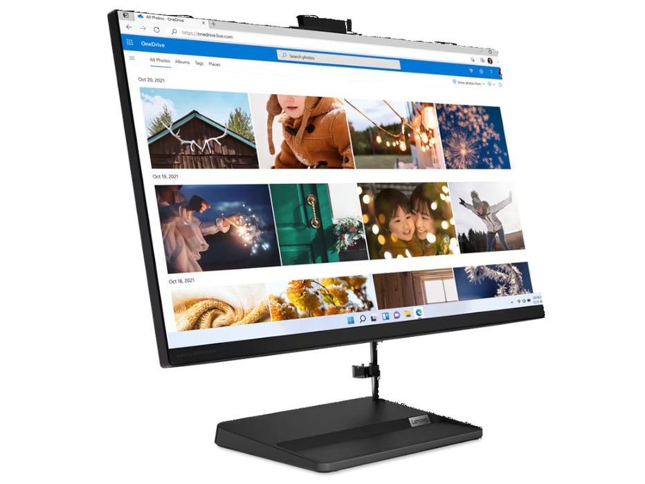 Lenovo IdeaCentre 27 Inch AIO 27IAP7, i7-13620H, 8GB, 512GB SSD, Intel UHD Graphics, 27 Inch FHD, DOS, Black | F0GJ00KMAX