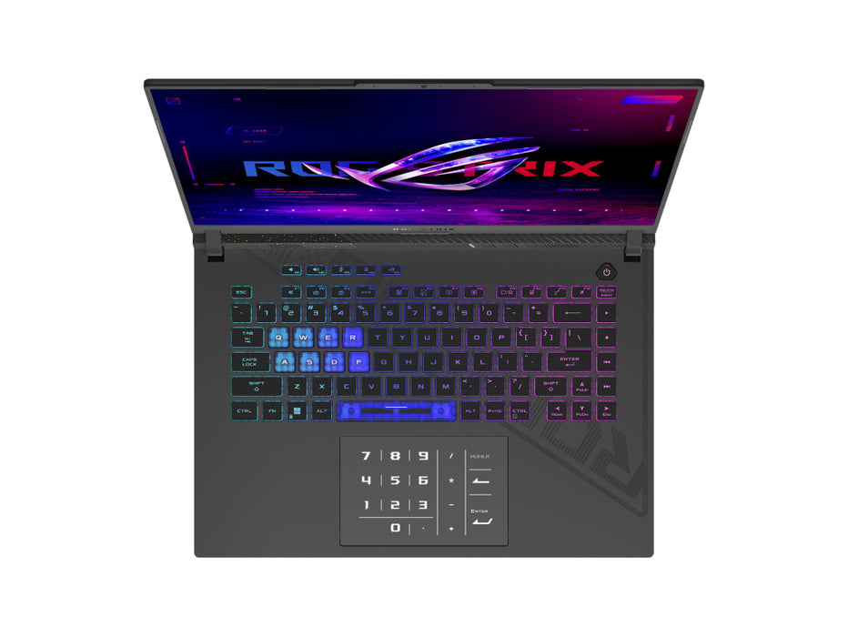 Asus ROG STRIX G614JV-AS73 Gaming Laptop, i7-13650HX, 16GB, 512GB SSD, 16 Inch FHD+ 165Hz, RTX 4060 8GB, Win 11, Eclipse Gray color | G614JV-AS73