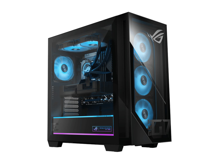 Asus ROG G700 Gaming Desktop, Intel Ultra 7-265F, 64GB, 1TB, NVIDIA GeForce RTX 4060Ti, Windows 11 Home, Black | G700TF-DS764Ti