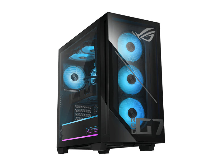 Asus ROG G700 Gaming Desktop, Intel Ultra 7-265F, 64GB, 1TB, NVIDIA GeForce RTX 4060Ti, Windows 11 Home, Black | G700TF-DS764Ti