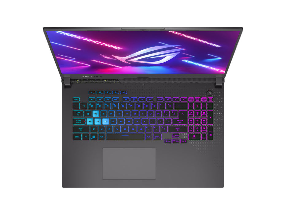 Asus ROG STRIX G17 Gaming Laptop, Ryzen 9 7945HX, 16GB, 1TB SSD, 17.3 Inch QHD 240Hz, RTX 4070 8GB, RGB Keyboard, Win 11, Eclipse Gray | G713PI-DS94