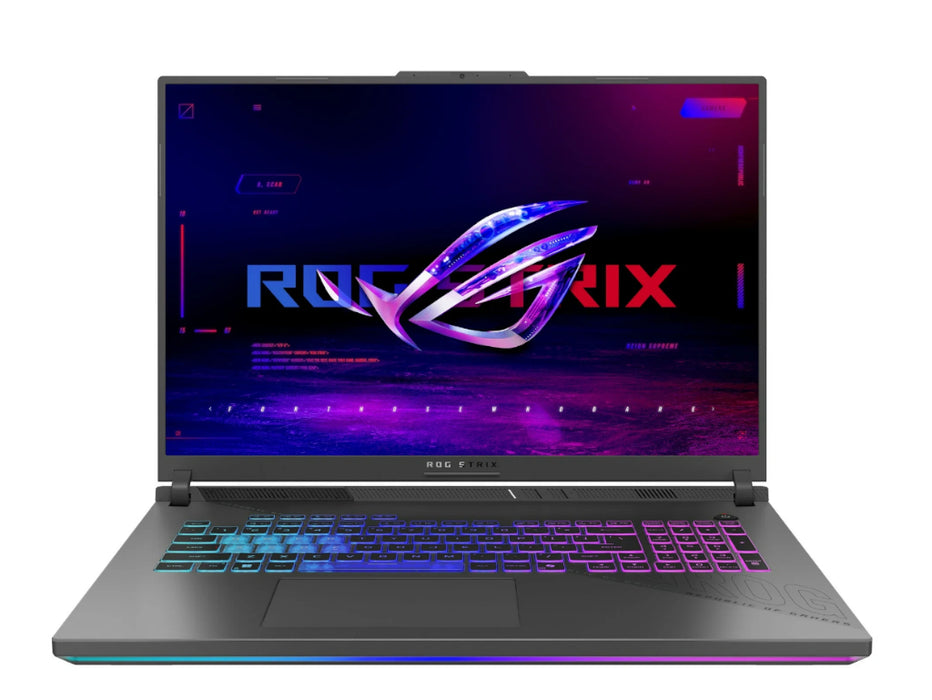 ASUS ROG Strix G18 Gaming Laptop, 16-Core Ryzen 9, 18 Inch 2.5K WQXGA 240Hz Display, RTX 5070 8GB, Eclipse Gray, Win 11 | G814FP-WS96