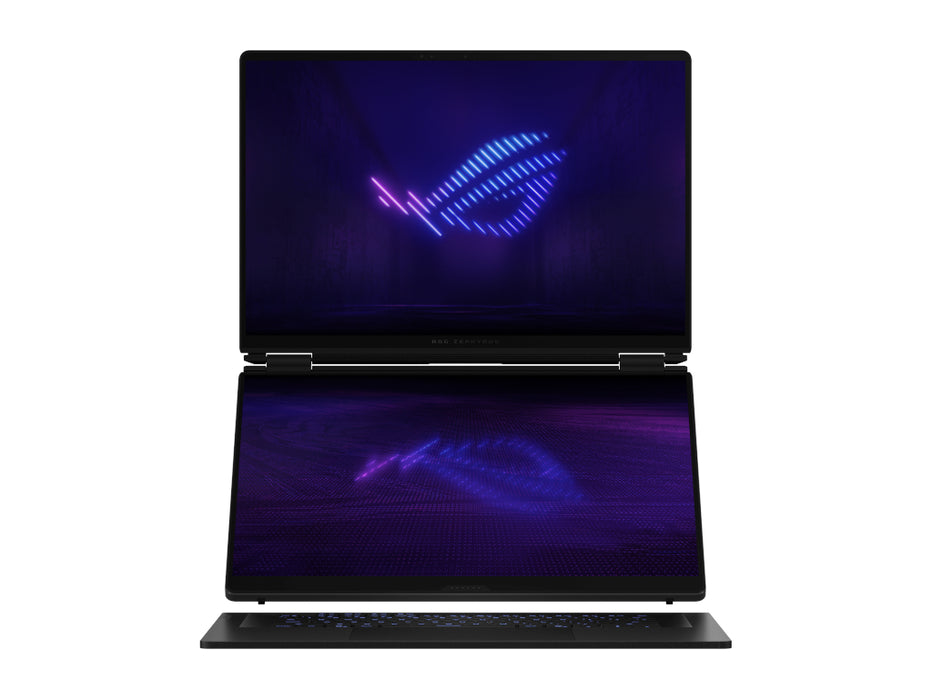 ASUS ROG Zephyrus Duo Dual 16 Inch OLED Gaming Laptop, Ultra 9 386H, Dual 16 Inch OLED 3K 120 Hz, RTX 5070Ti 12GB, Windows 11, Stellar Grey | GX651AR-DB96