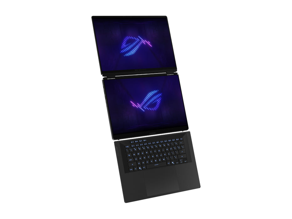 ASUS ROG Zephyrus Duo Dual 16 Inch OLED Gaming Laptop, Ultra 9 386H, Dual 16 Inch OLED 3K 120 Hz, RTX 5070Ti 12GB, Windows 11, Stellar Grey | GX651AR-DB96