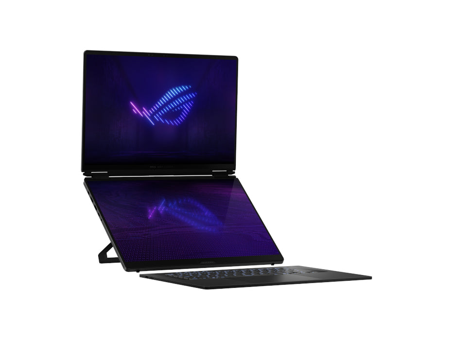 ASUS ROG Zephyrus Duo Dual 16 Inch OLED Gaming Laptop, Ultra 9 386H, Dual 16 Inch OLED 3K 120 Hz, RTX 5070Ti 12GB, Windows 11, Stellar Grey | GX651AR-DB96