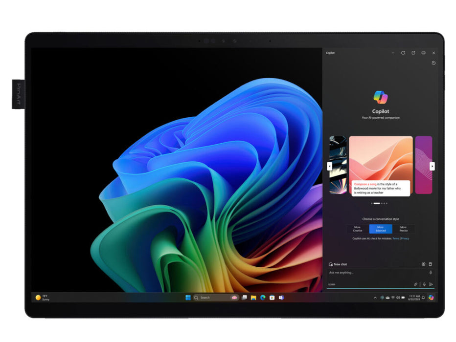 ASUS ProArt PZ13 OLED Detachable 2-in 1 Laptop Copilot+ PC, Snapdragon X Plus, 16GB, 1TB SSD, 13.3 Inch 3K OLED Touch, Qualcomm Adreno GPU, Windows 11, Black