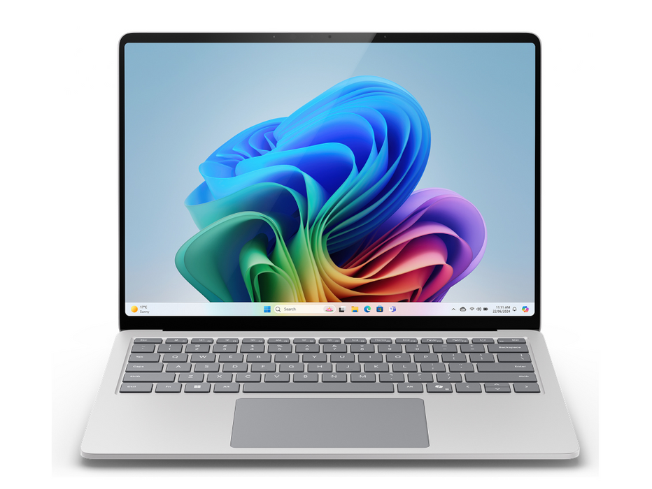 Microsoft Surface Laptop 7 Copilot+ AI PC, Snapdragon X Plus 8-Core CPU, 16GB RAM, 256GB SSD, 13 Inch PixelSense Touch Display, Qualcomm Adreno GPU, Windows 11, Platinum | EP2-37032