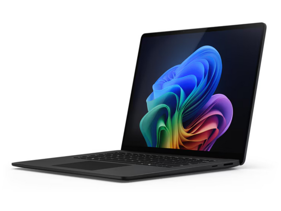 Microsoft Surface Laptop 7 Copilot+ AI PC, Snapdragon X Elite 12-Core CPU, 16GB RAM, 1TB SSD, 15 Inch PixelSense Touch Display, Qualcomm Adreno X1 GPU, Windows 11, Black | ZYT-00039