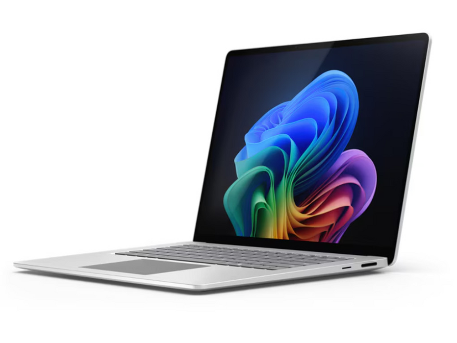 Microsoft Surface Laptop 7 Copilot+ AI PC, Snapdragon X Elite 12-Core CPU, 16GB RAM, 256GB SSD, 15 Inch PixelSense Touch Display, Qualcomm Adreno X1 GPU, Windows 11, Platinum | ZHG-00014