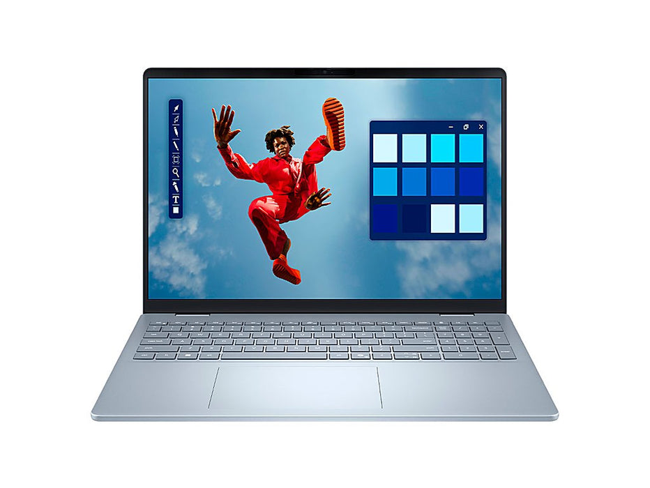 Dell 16 Plus Copilot+ PC 2-in-1 Laptop, Ultra 7 256V, 16 Inch 2K Touch, Windows 11 Pro, Ice Blue | LDB06250-7144BLU-PUS