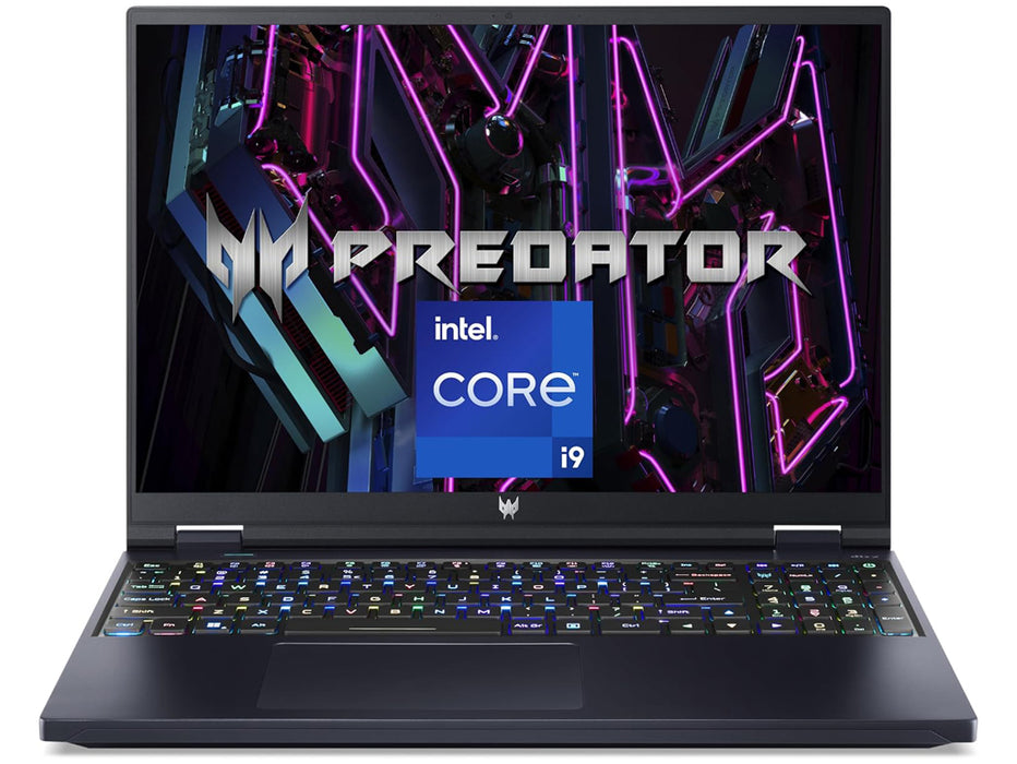 Acer Predator Helios NEO 16 Gaming Laptop, i9-14900HX, 32GB, 1TB SSD, 16 Inch WQXGA QHD 240Hz, RTX 4070 8GB, Windows 11, Steel Gray | NH.QQUSA.006