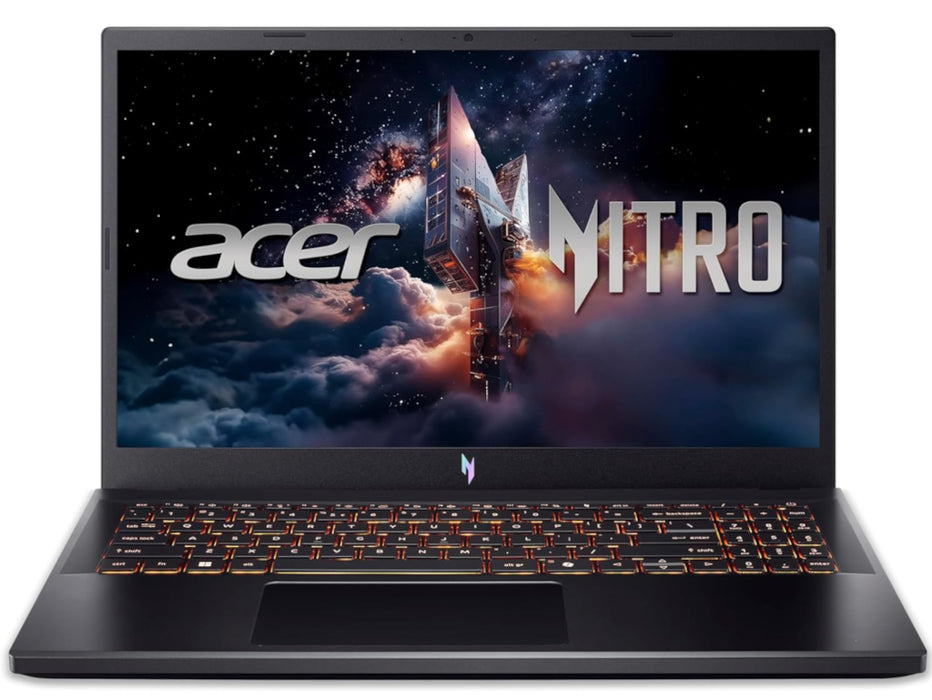 Acer Nitro 15 Gaming Laptop Intel Core i9-13900H, 16GB, 512GB SSD, 15.6 FHD IPS 165Hz, NVIDIA GeForce RTX 5060 8GB, Windows 11, Obsidian Black | NH.QZ8EM.001