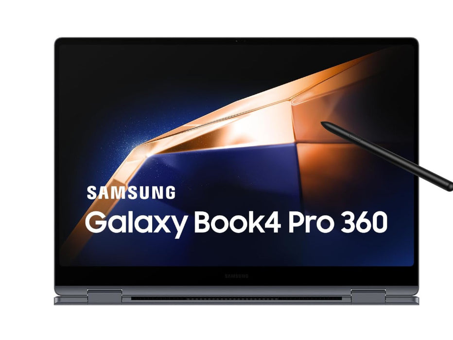Samsung Galaxy Book 4 Pro 2-in-1 360 Laptop, Intel Ultra 7-155H 16-Core, 16GB, 1TB SSD, 16 Inch QHD+ AMOLED Touch Display, Windows 11 Home, Moonstone Gray | NP960QGK-KG1US