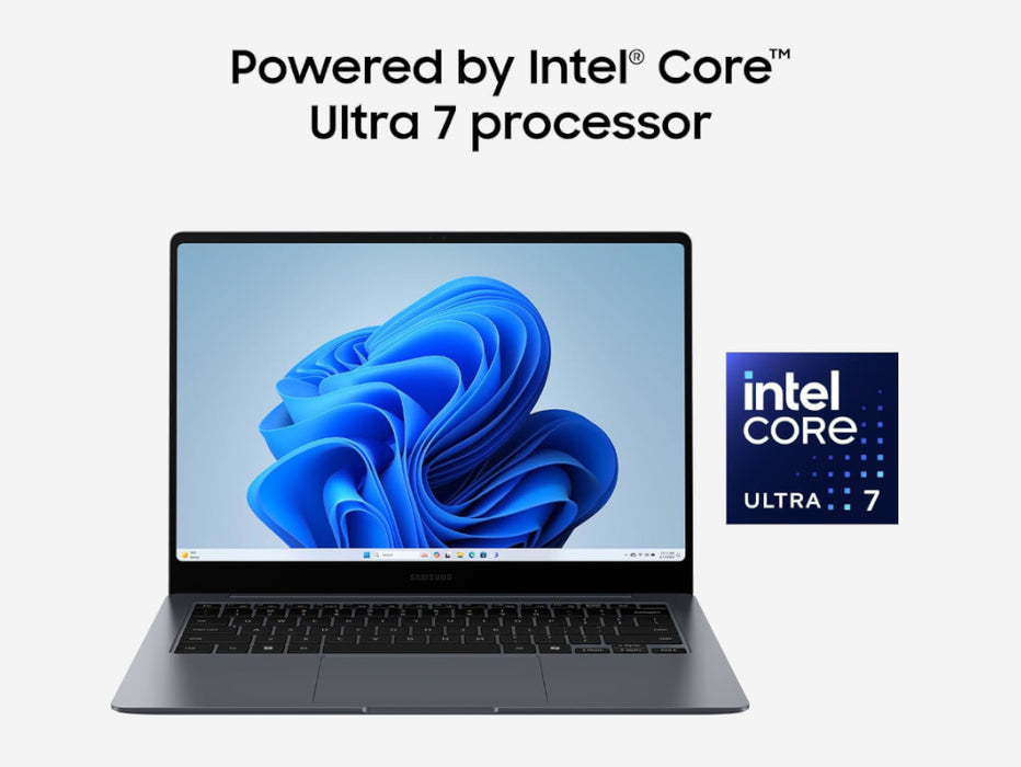 Samsung Galaxy Book 4 Ultra Laptop, Intel Ultra 7-155H 16-Core, 32GB, 1TB SSD, 16 Inch QHD+ AMOLED Touch Display, RTX 4050 6GB, Windows 11 Pro, Moonstone Gray | NP964XGL-XG5US