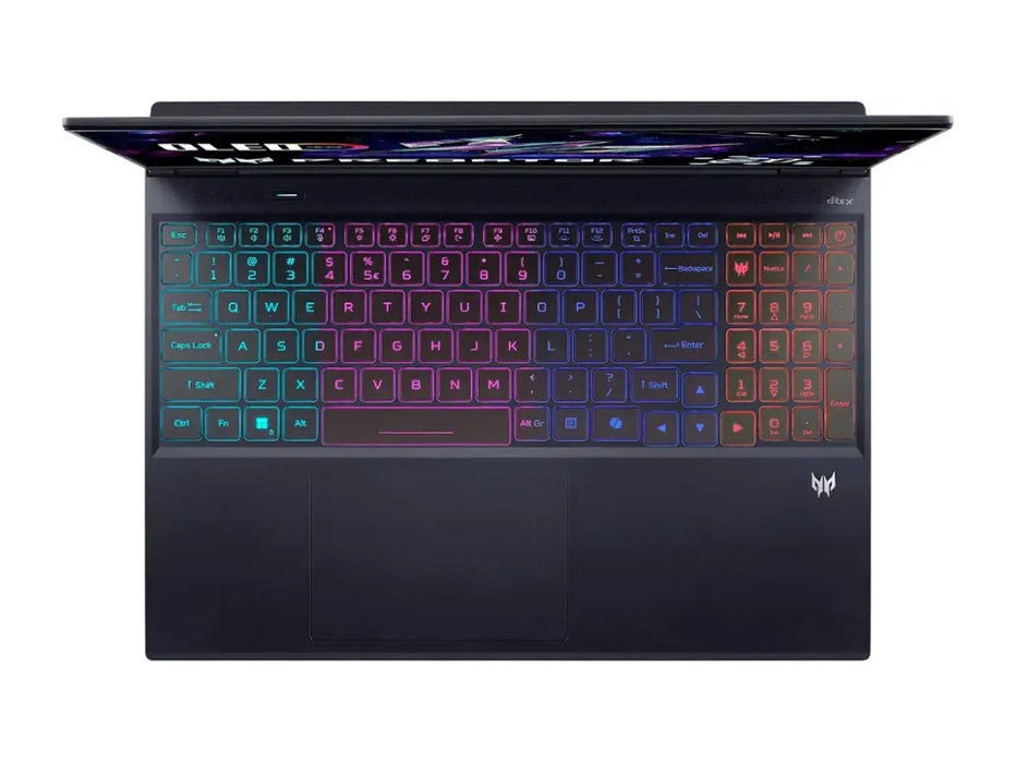 Acer Predator Helios NEO 16 AI PHN16 Gaming Laptop, Intel Ultra 9-275HX, 16GB, 1TB SSD, 16 Inch OLED 240Hz, RTX 5060 8GB, RGB Backlight, Windows 11, Obsidian Black | PHN16S-71-91AW