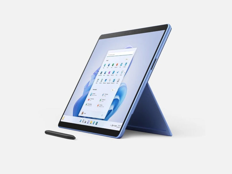 Microsoft Surface Pro 9 2-In-1 Tablet QEZ-00042, Intel Core i5, 8GB, 256GB SSD, 13 inch FHD+ Touch, Windows 11 home, Sapphire blue Color | QEZ-00042 — Gulf Micro Systems Microsoft Surface Pro 9 2-In-1 Tablet QEZ-00042, Intel Core i5, 8GB, 256GB SSD, 13 inch FHD+ Touch, Windows 11 home, Sapphire blue Color | QEZ-00042 — Gulf Micro Systems