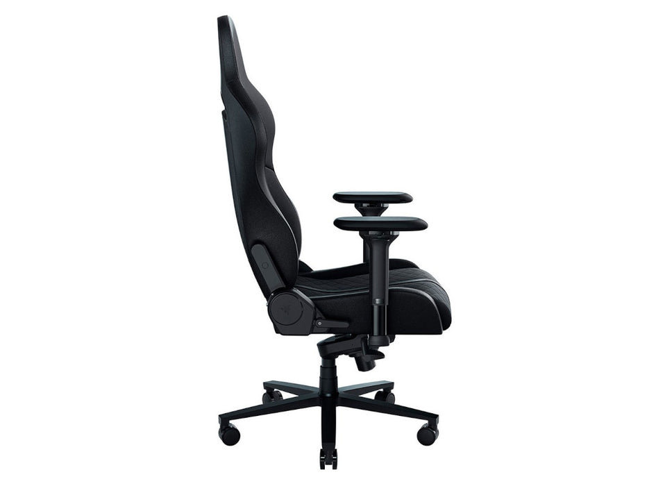 Razer Enki Gaming Chair, Ultimate All-Day Comfort, Built-in Lumbar Arch, Optimized Cushion Density, 152-Degree Recline, Black | RZ38-03720300-R3U1