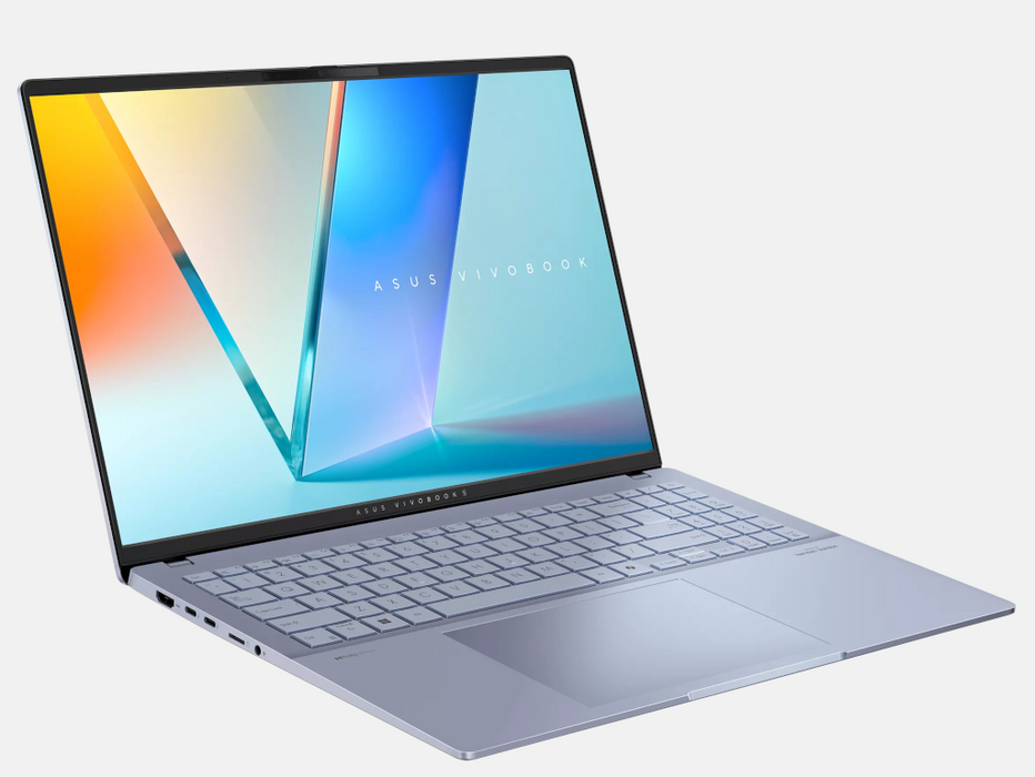 ASUS Vivobook S OLED Laptop, Intel Ultra 9-285H, 16 Inch 3.2K 120Hz Display, Intel Arc Graphics, Windows 11, Mist Blue | S5606CA-SB92