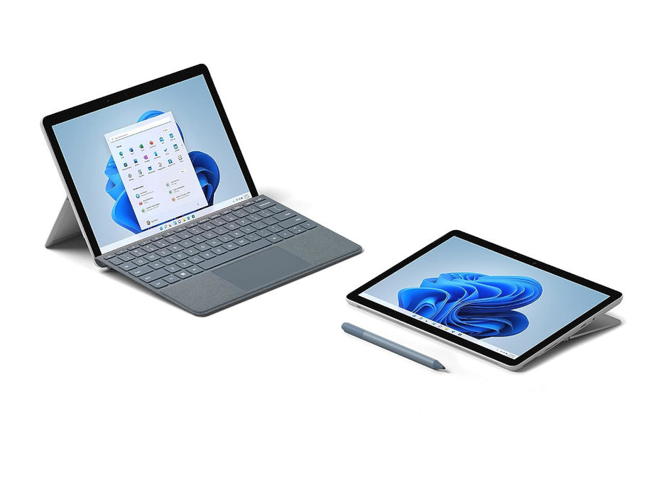 Microsoft Surface Go 2 Tablet, Intel Pentium Gold 4425Y, 4GB, 64GB, 10.5 Inch HD+, Windows 10 Pro, Platinum Color | STZ-00003