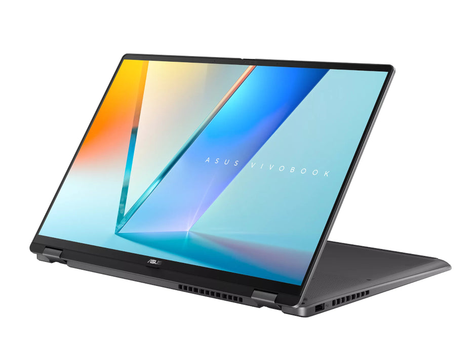 ASUS Vivobook 16 Flip Laptop, Ultra 9-386H, 32GB, 1TB SSD, 16 Inch OLED WUXGA Touch, Windows 11, Gray Color | TP3607AA-IS99T