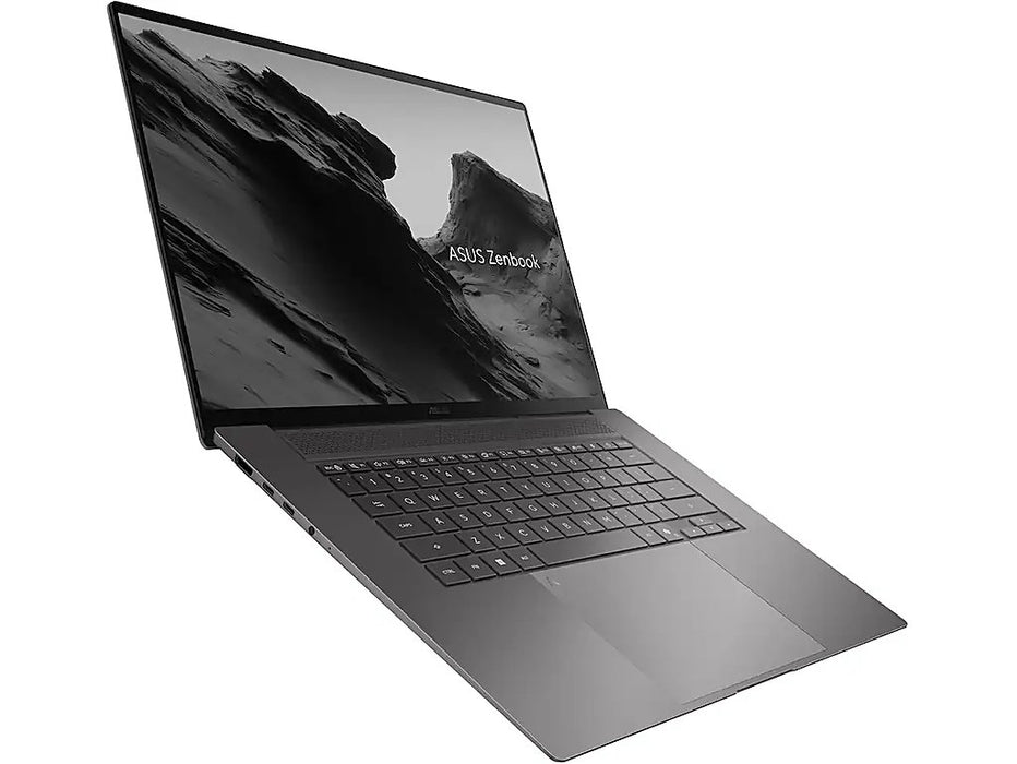 ASUS Zenbook S16 Copilot+ PC Laptop, AMD Ryzen AI 9 465, 16 Inch 3K OLED 120Hz Touchscreen, Windows 11 Home, Antrim Gray | UM5606GA-ZB
