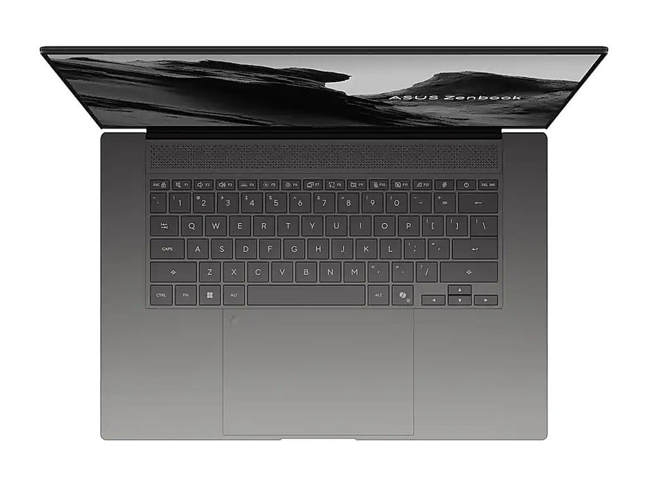 ASUS Zenbook S16 Copilot+ PC Laptop, AMD Ryzen AI 9 465, 16 Inch 3K OLED 120Hz Touchscreen, Windows 11 Home, Antrim Gray | UM5606GA-ZB