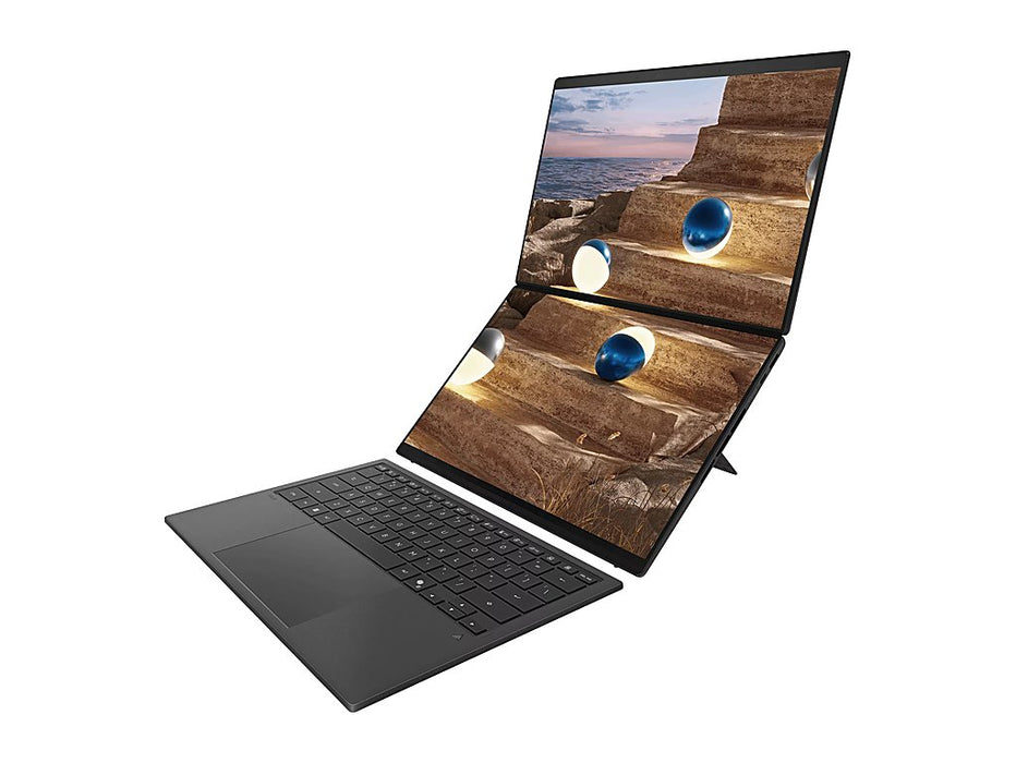 ASUS Zenbook Duo Dual 14 Inch OLED Laptop, Ultra 9-388H, Dual 14 Inch OLED 3K 144Hz, Windows 11 Home, Inkwell Gray | UX8407AA-PSX9T