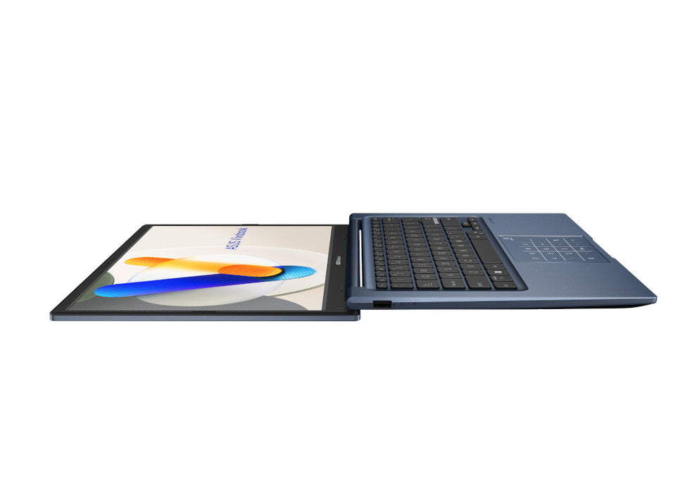 ASUS Vivobook 14 Laptop, Intel i7-1355U, 12GB, 512GB SSD, 14 Inch FHD, Intel UHD Graphics, Windows 11, Quiet Blue | X1404VA-I712512
