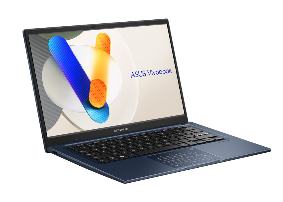 ASUS Vivobook 14 Laptop, Intel i7-1355U, 12GB, 512GB SSD, 14 Inch FHD, Intel UHD Graphics, Windows 11, Quiet Blue | X1404VA-I712512