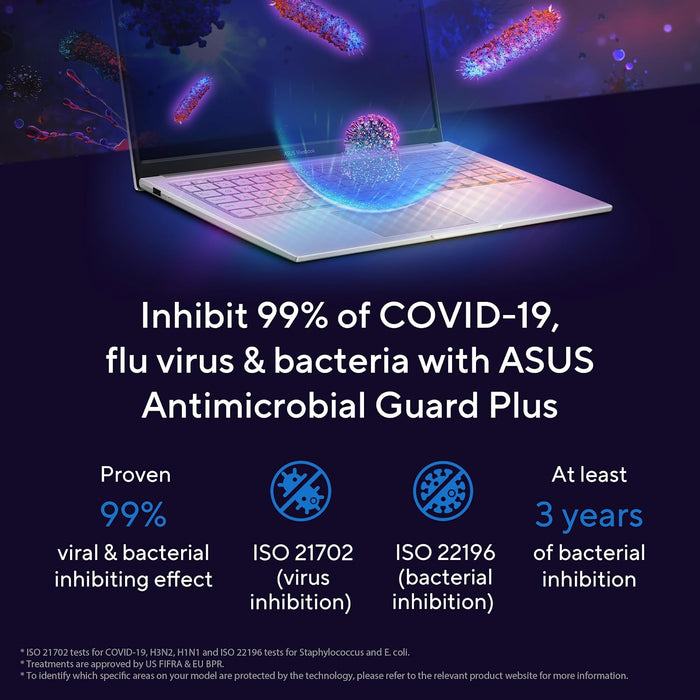 ASUS Vivobook X1504VA Laptop, Intel Core i7-1355U, 16GB, 512GB SSD, 15.6 inch FHD, Iris Xe Graphics, Win 11, Cool Silver | X1504VA-BQ715W - No Box
