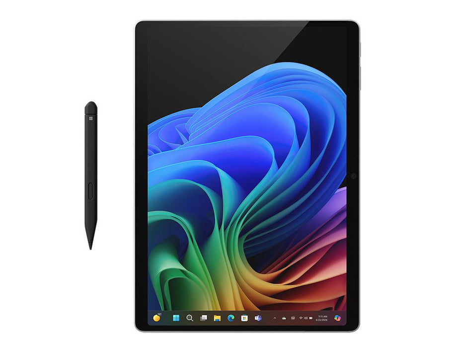 Microsoft Surface Pro 11th Edition, Copilot+ PC For Business | Snapdragon X Plus, 16GB, 256GB, 5G Connectivity, 13 Inch 2880 x 1920 Touchscreen, Windows 11 Pro, Platinum | ZEW-00006