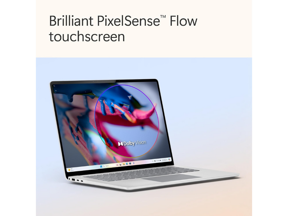 Microsoft Surface Laptop 7 Copilot+ PC,  Snapdragon X Elite, 16GB, 256GB SSD, 15 Inch Touchscreen, Win 11, Platinum | ZHG-00001