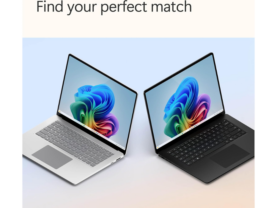 Microsoft Surface Laptop 7 Copilot+ PC,  Snapdragon X Elite, 16GB, 256GB SSD, 15 Inch Touchscreen, Win 11, Platinum | ZHG-00001