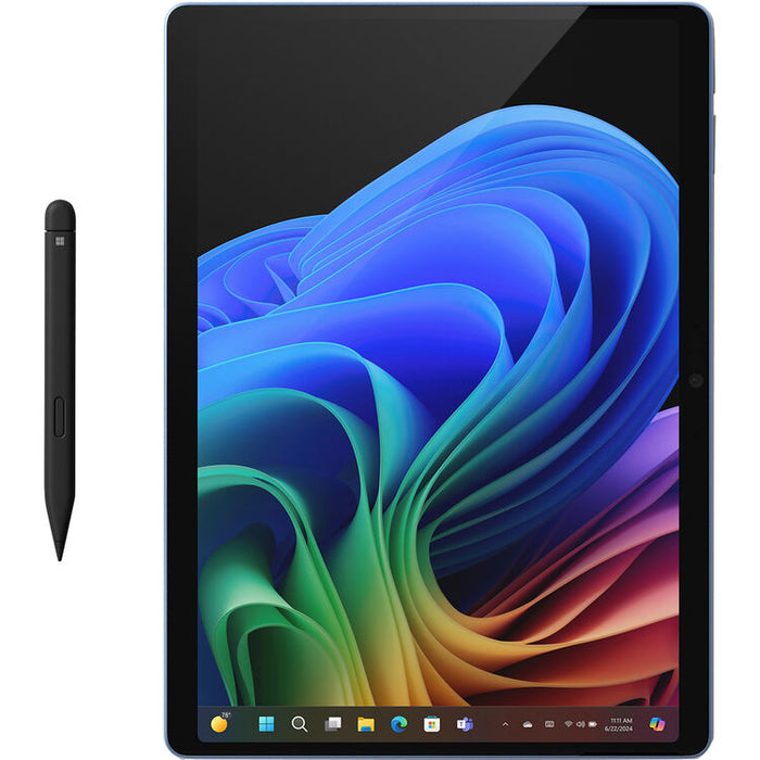 Microsoft Surface Pro 11th Edition Copilot+ PC Edition, Snapdragon X Plus CPU, 16GB, 512GB, 13 Inch Touchscreen, Windows 11, Sapphire | ZHY-00036
